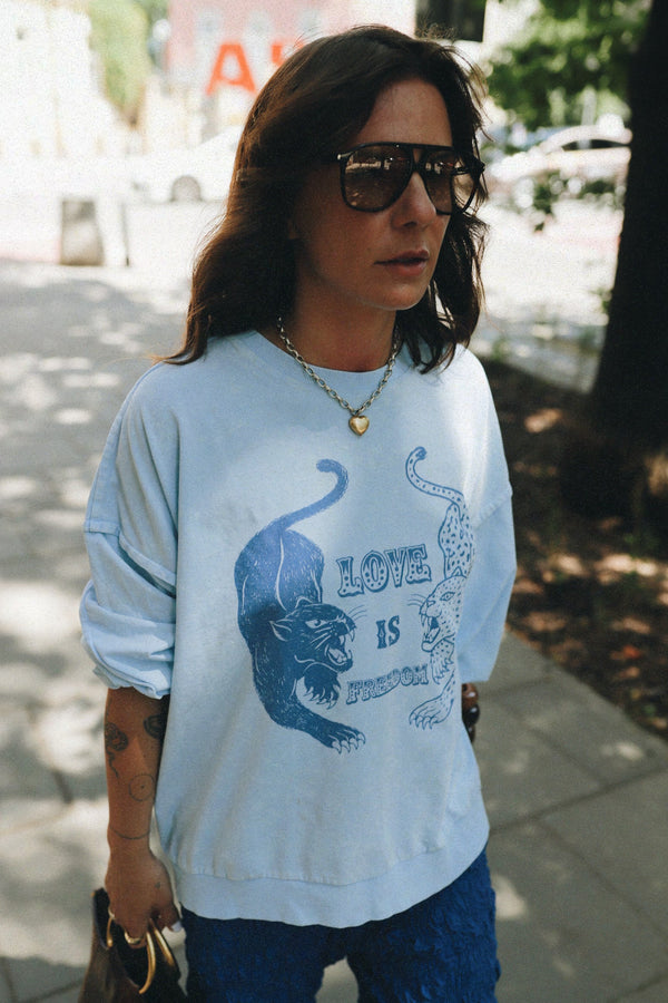 Longsleeve Ice Blue