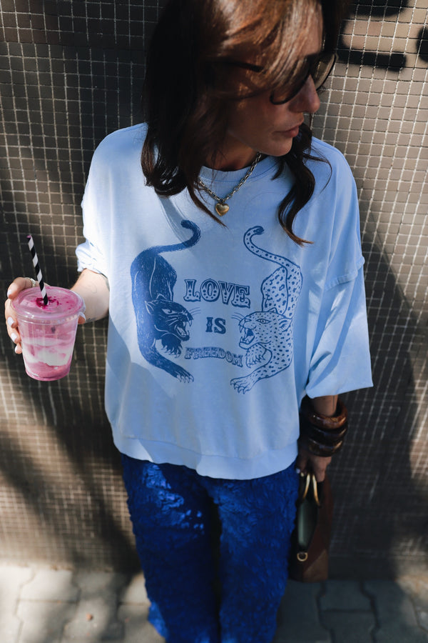 Longsleeve Ice Blue