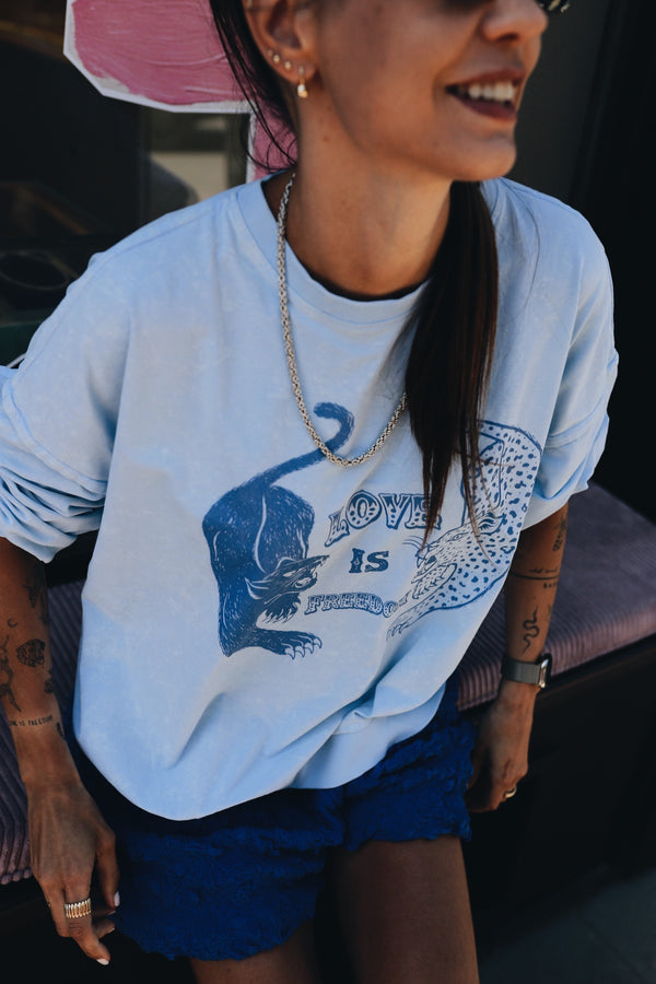 Longsleeve Ice Blue