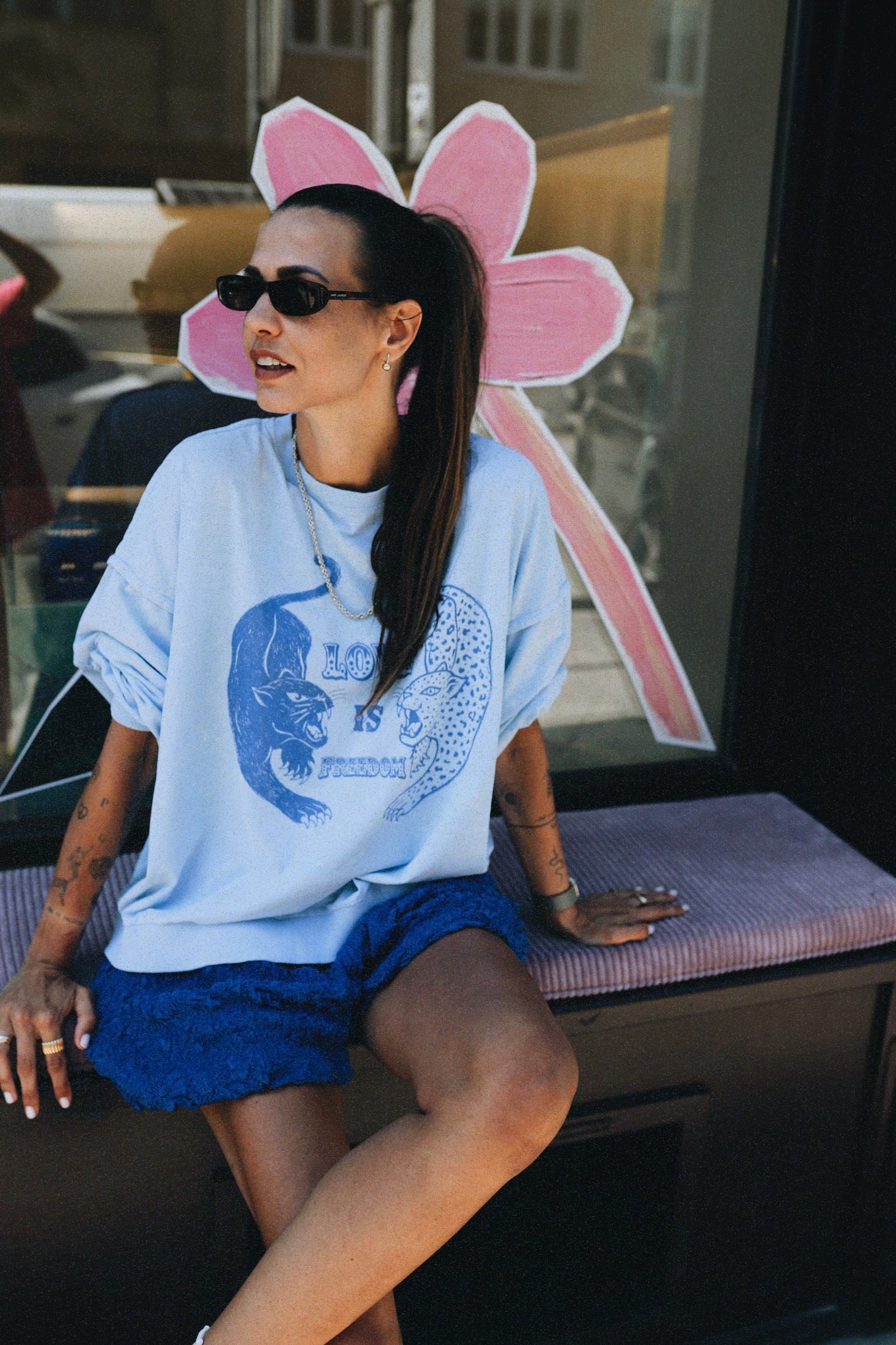 Longsleeve Ice Blue