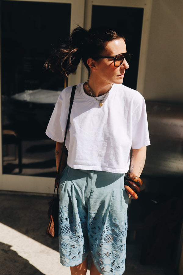 Tshirt White Noice Short