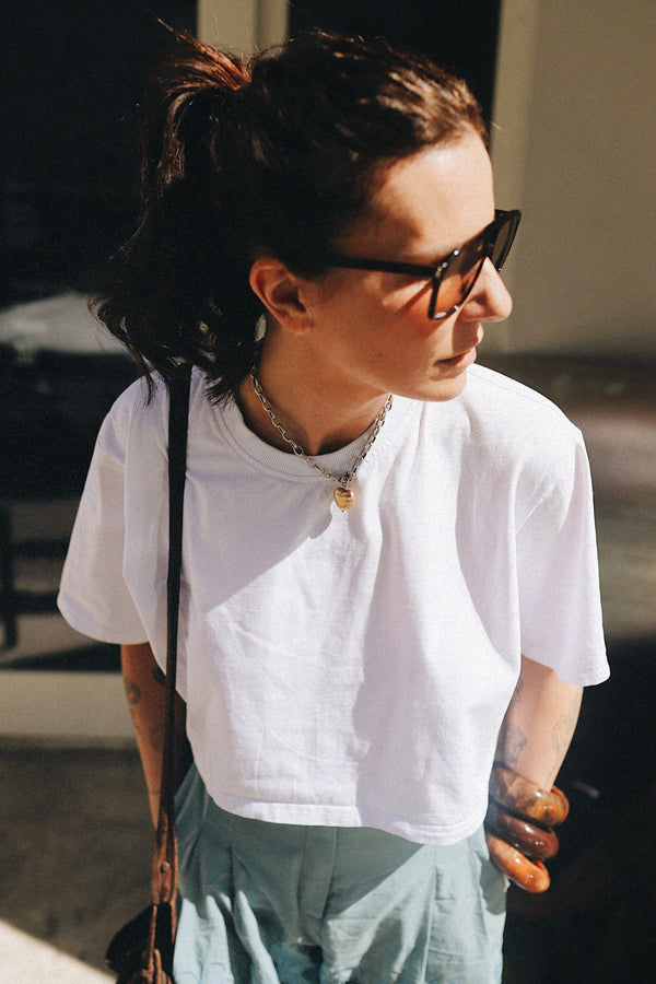 Tshirt White Noice Short